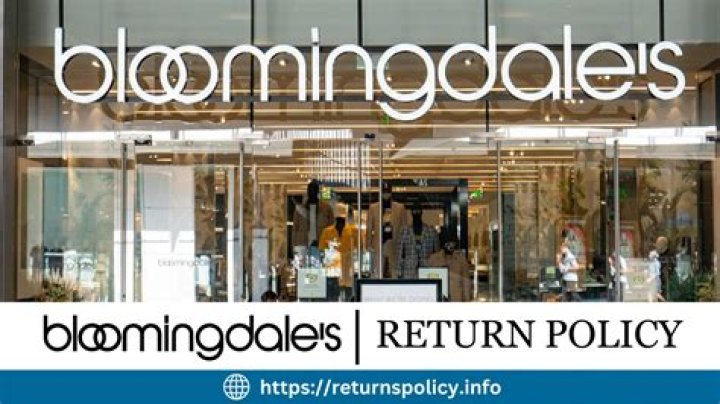 Bloomingdales Return Policy