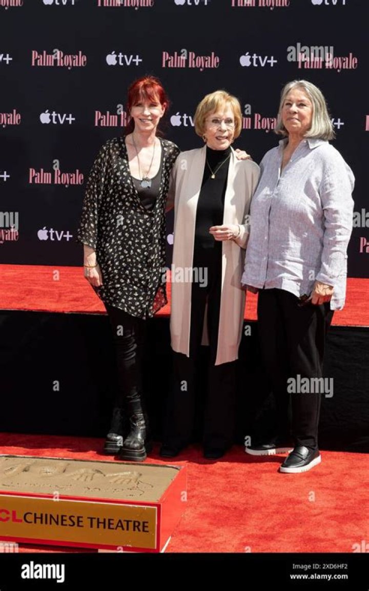 Carol Burnett and Chrissie Burnett